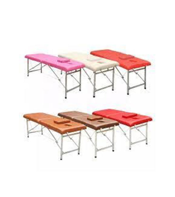 Table de massage pliable en acier inoxydable
